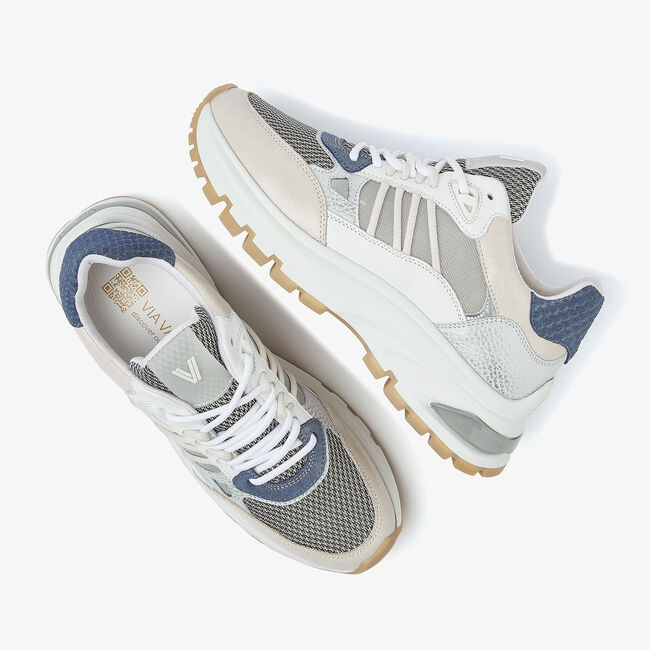 Blauwe VIA VAI Lage sneakers LIZ DAE - large