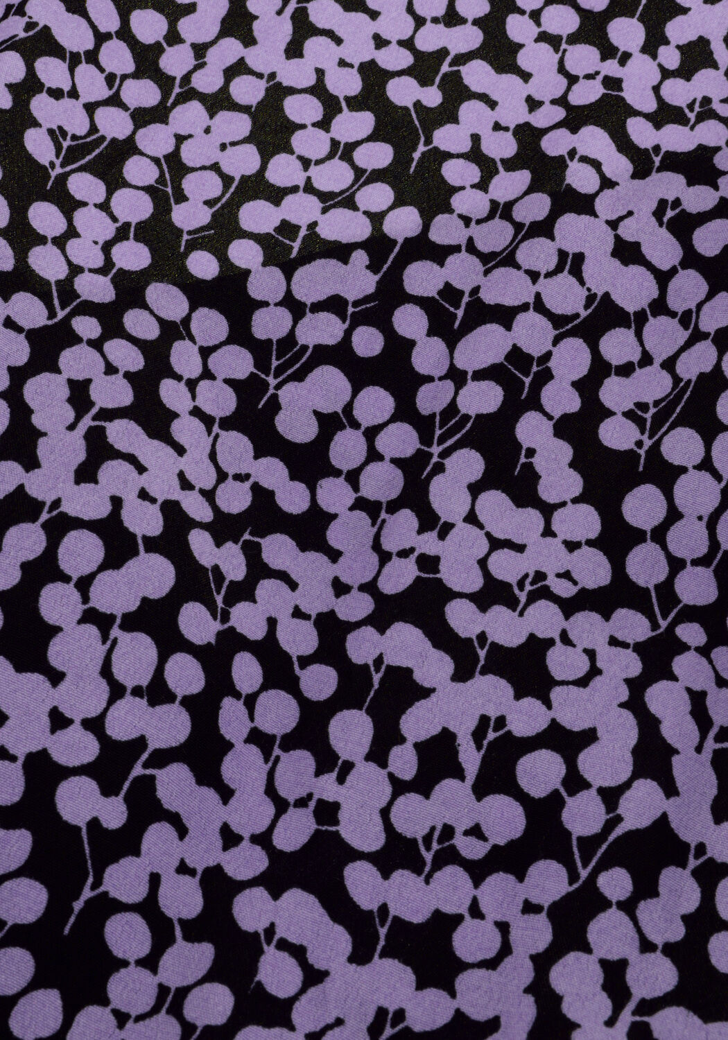 Paarse MODSTR&Ouml;M Midi jurk CHESLI MD PRINT WRAP DRESS - large