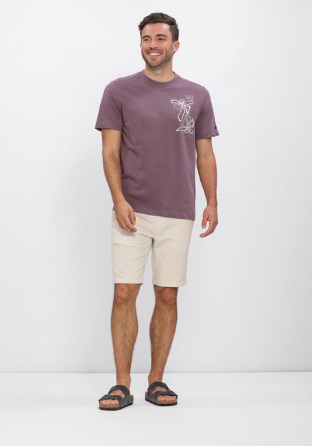 Beige CAST IRON Korte broek CHINO SHORTS STRUCTURE - large