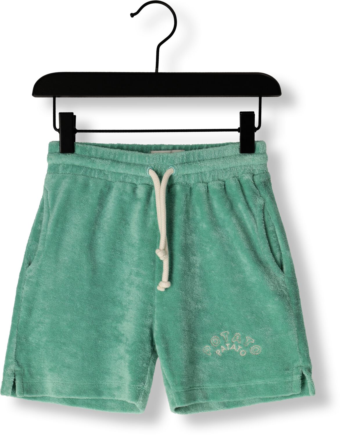 Sproet & Sprout Jongens Broeken Terry Bermuda Shorts Groen