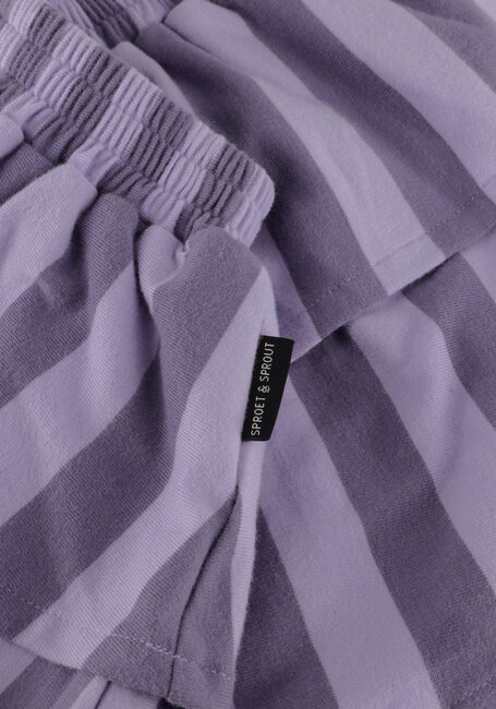 Paarse Sproet & Sprout Minirok SKIRT LAYERS STRIPES - large