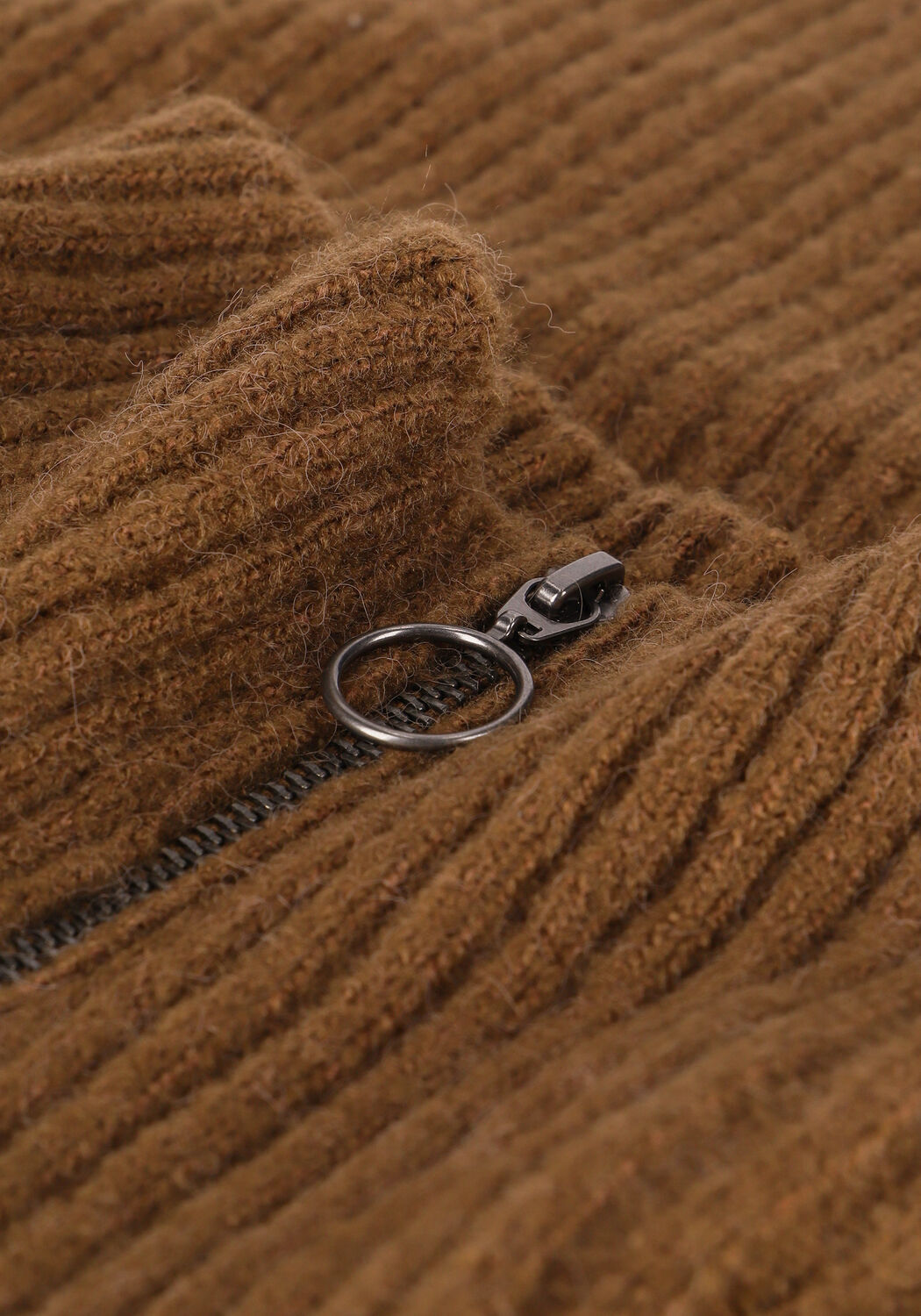 Bruine OBJECT Trui RACHEL LS KNIT PULLOVER - large