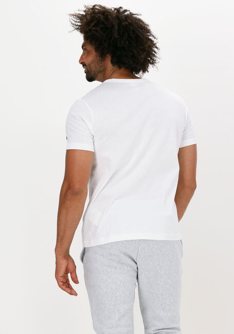 Witte CHAMPION T-shirt SMALL C LOGO T-SHIRT - large