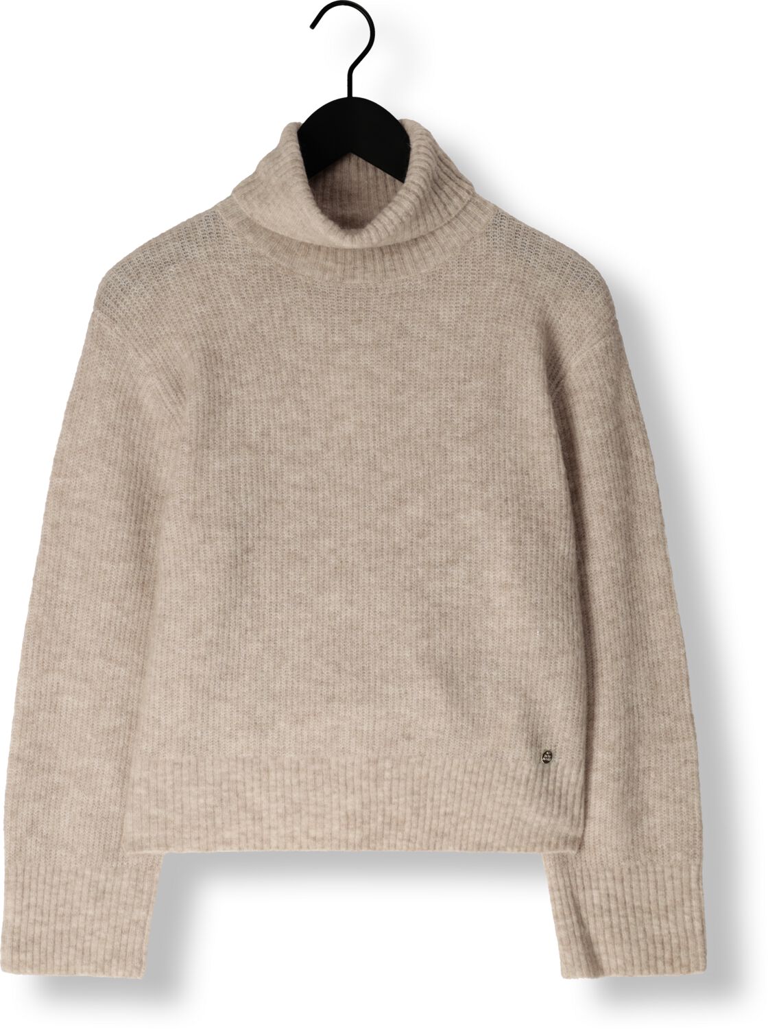 MOS MOSH Dames Truien & Vesten Aidy Thora Rollneck Knit Beige