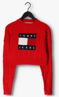 Rode TOMMY JEANS Trui SWEATERS 01