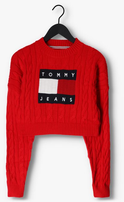 Rode TOMMY JEANS Trui SWEATERS 01 - large