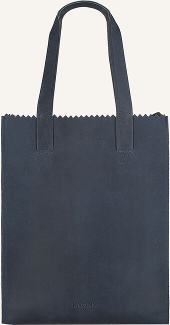 Blauwe MYOMY Handtas MY PAPER BAG LONG HANDLE ZIP Blauwe MYOMY Handtas MY PAPER BAG LONG HANDLE ZIP - large