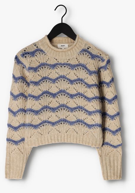 Object objkamma cable knit pullover noos gray online kopen Object objkamma cable knit pullover noos gray online kopen
