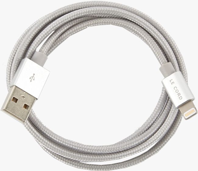 Zilveren LE CORD Oplaadkabel SYNC CABLE 1.2 - large