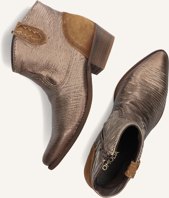 Bruine OMODA Cowboylaarzen D512 Bruine OMODA Cowboylaarzen D512 - large