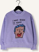 Paarse Jelly Mallow Sweater POSTER PIGMENT SWEATSHIRT Paarse Jelly Mallow Sweater POSTER PIGMENT SWEATSHIRT - medium