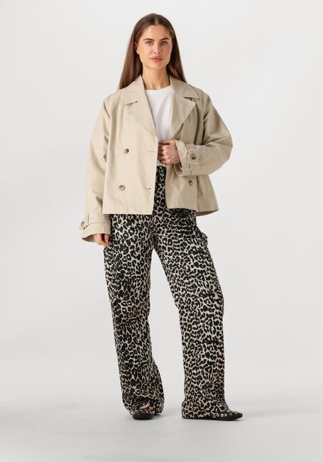 Beige SELECTED FEMME Trenchcoats SLFCILO SHORT TRENCHCOAT - large