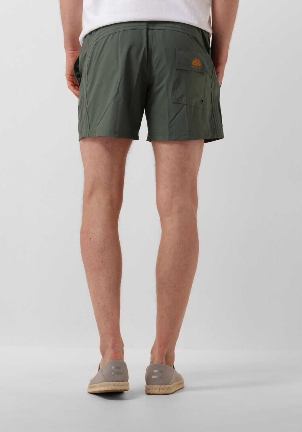 SUNDEK Heren Zwembroeken M4s012 Boardshort Groen
