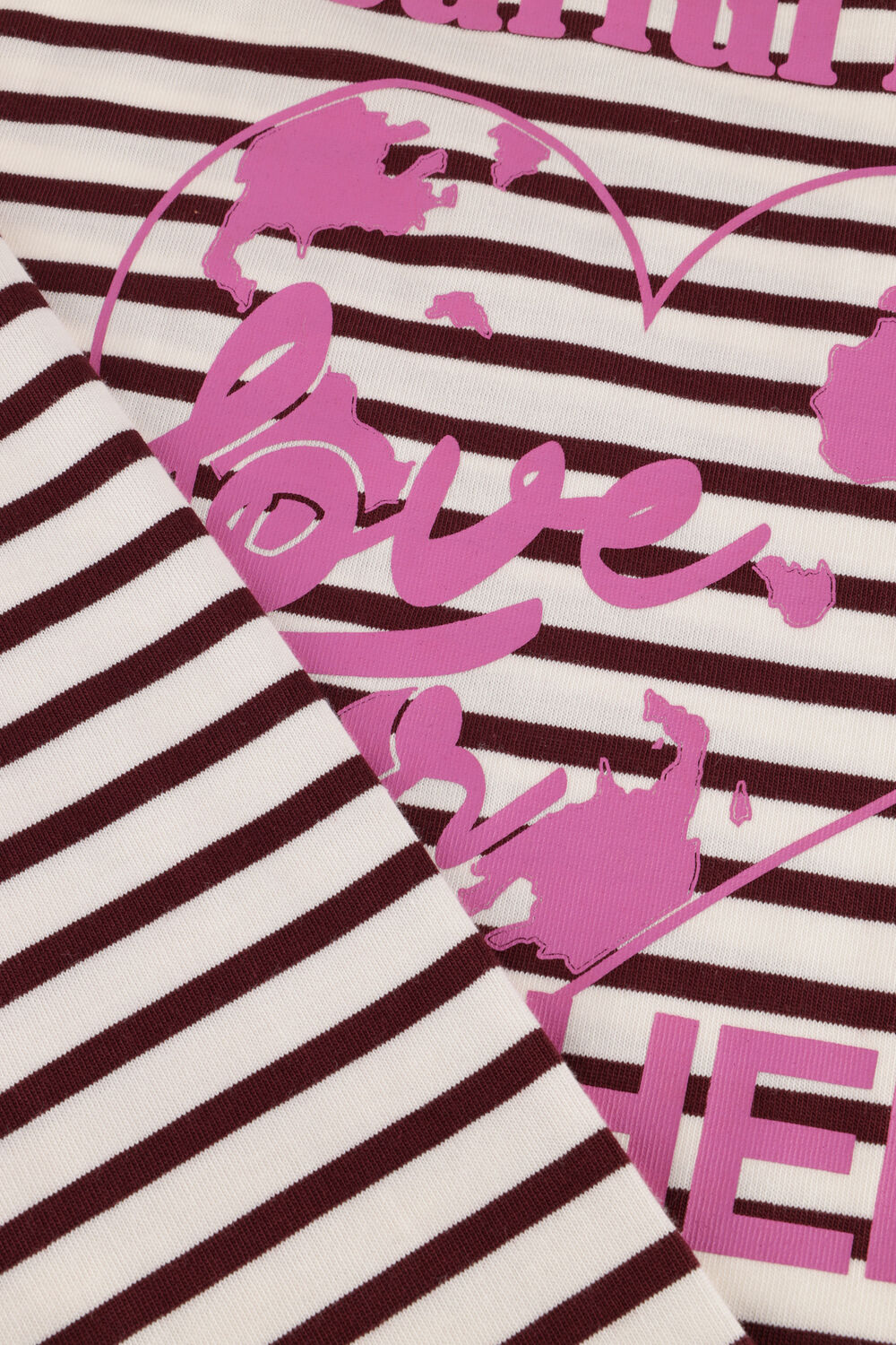 COLOURFUL REBEL MOTHER EARTH STRIPE LONGSLEEVE TEE - large