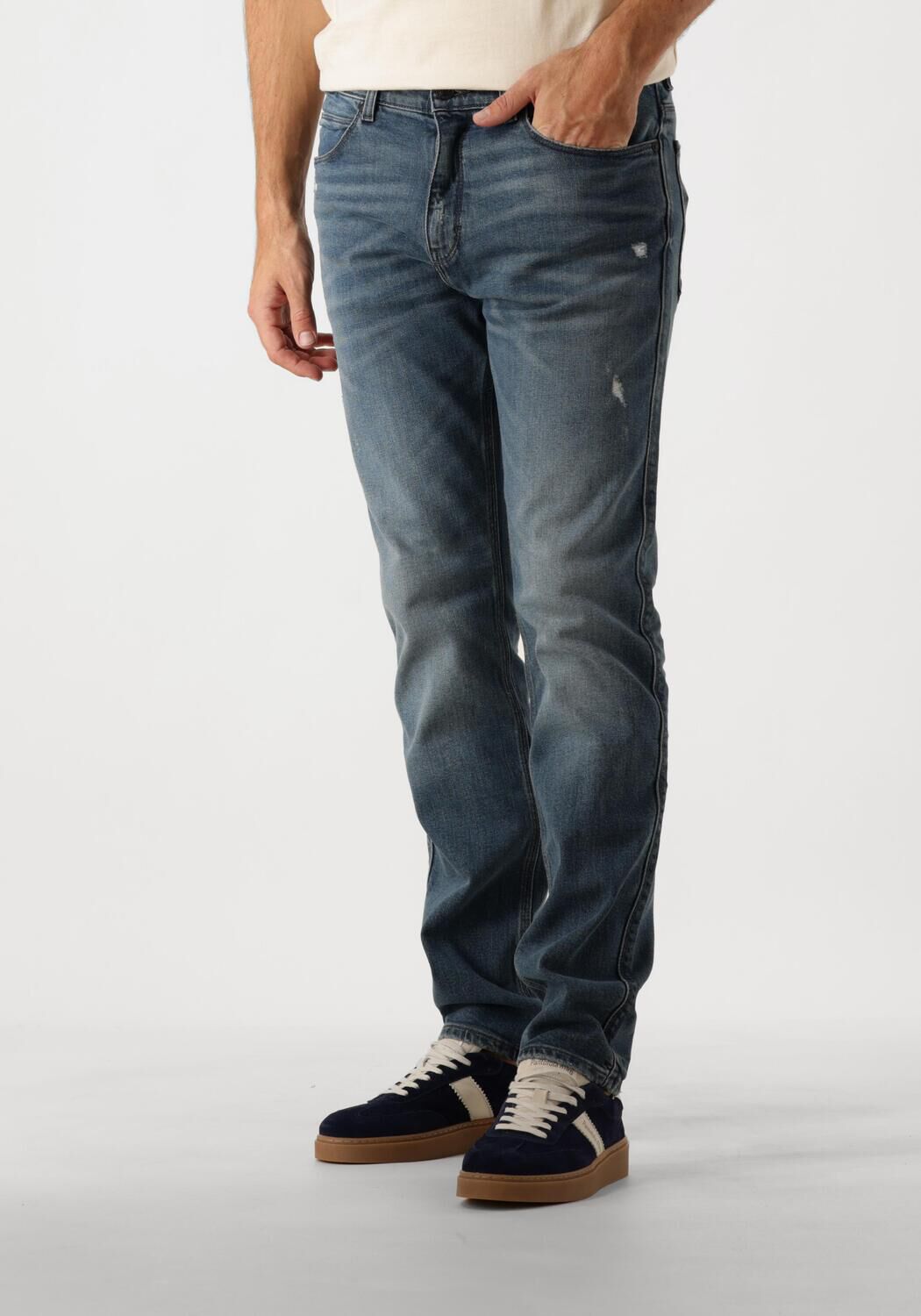 Hugo Boss Slim Fit Heren Jeans Blauw Blue Heren