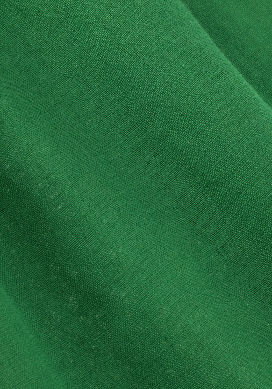 Groene BY-BAR Blouses IRENE LINEN LS BLOUSE - large