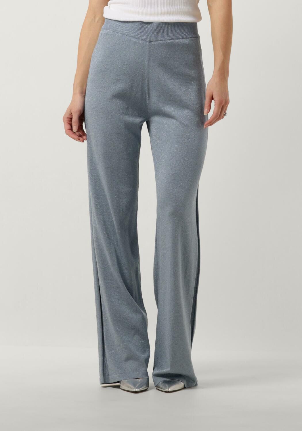 EST'SEVEN Dames Broeken Celeste Trouser Lichtblauw