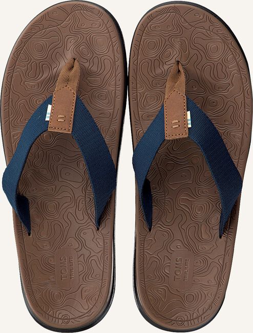 Blauwe TOMS Slippers TRVL LITE FLIP-FLOP Blauwe TOMS Slippers TRVL LITE FLIP-FLOP - large