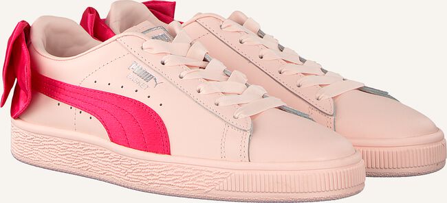 Roze PUMA Lage sneakers BASKET BOW JR Roze PUMA Lage sneakers BASKET BOW JR - large