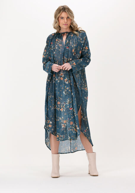 Blauwe MES DEMOISELLES Midi jurk YUNA DRESS - large