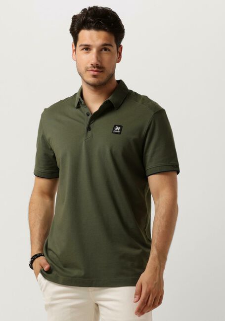 Groene VANGUARD Polo SHORT SLEEVE POLO PIQUE - large