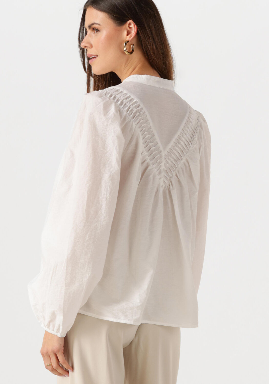 Y.A.S. Dames Blouses Yaselly Ls Shirt Wit