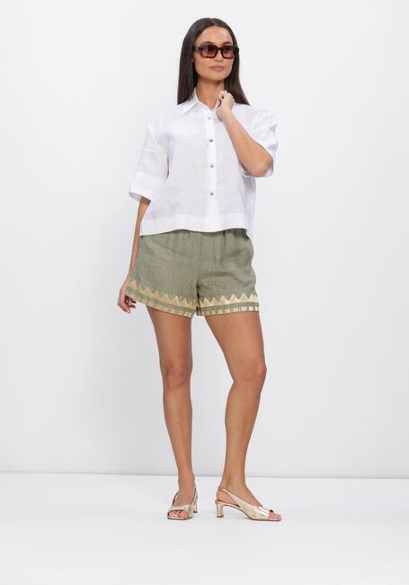 Witte GREEK ARCHAIC KORI Broeken S26K-1005032 - large