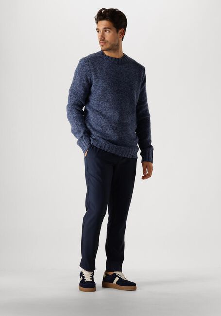 Blauwe DSTREZZED Trui PER CREWNECK - large