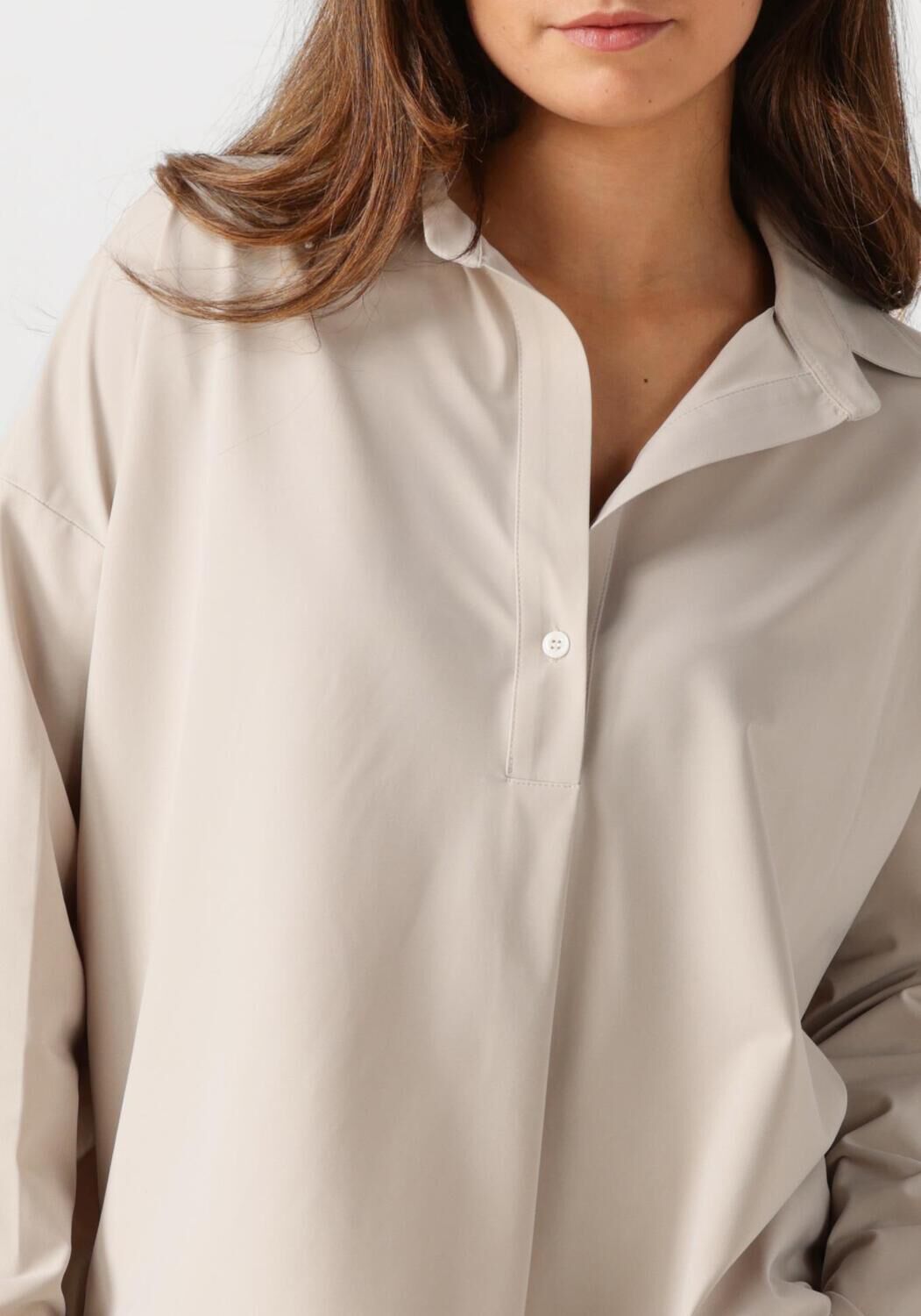 PENN & INK Dames Blouses Blouse Zand