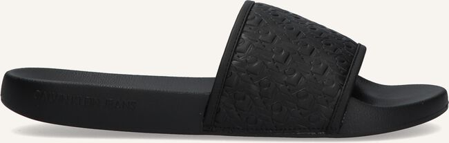 Zwarte CALVIN KLEIN Badslippers SLIDE EMBOSSED PES-PU-CO CK ME Zwarte CALVIN KLEIN Badslippers SLIDE EMBOSSED PES-PU-CO CK ME - large