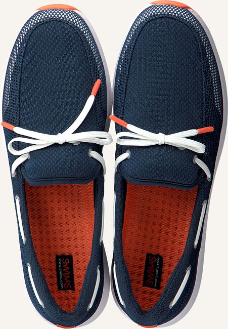 Blauwe SWIMS Instappers BREEZE WAVE LACE Blauwe SWIMS Instappers BREEZE WAVE LACE - large