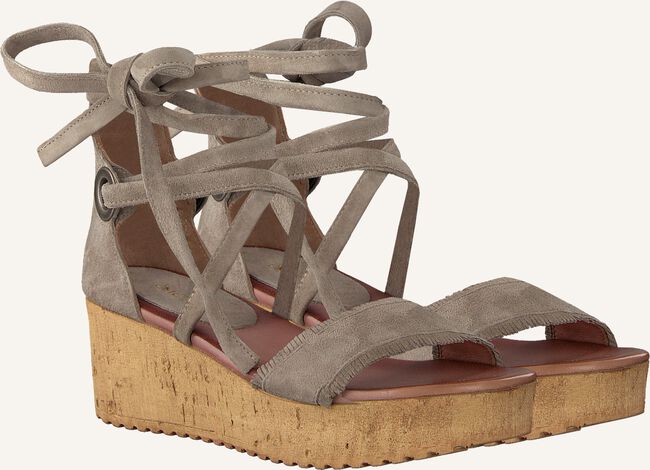 Beige OMODA Sandalen met hak 722007 Beige OMODA Sandalen met hak 722007 - large