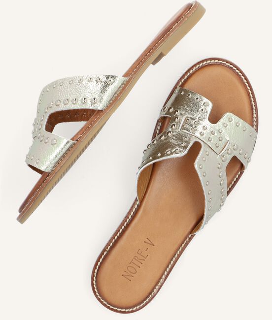 Gouden NOTRE-V Slippers 10346 Gouden NOTRE-V Slippers 10346 - large
