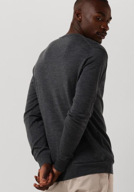 Grijze PROFUOMO Trui PULLOVER CREW NECK - large