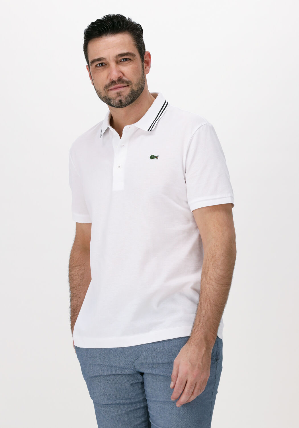 Witte LACOSTE Sneakers CHAYMON BL | Omoda