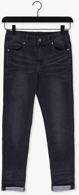 Zwarte INDIAN BLUE JEANS Slim fit jeans BLACK JAY TAPERED FIT - large