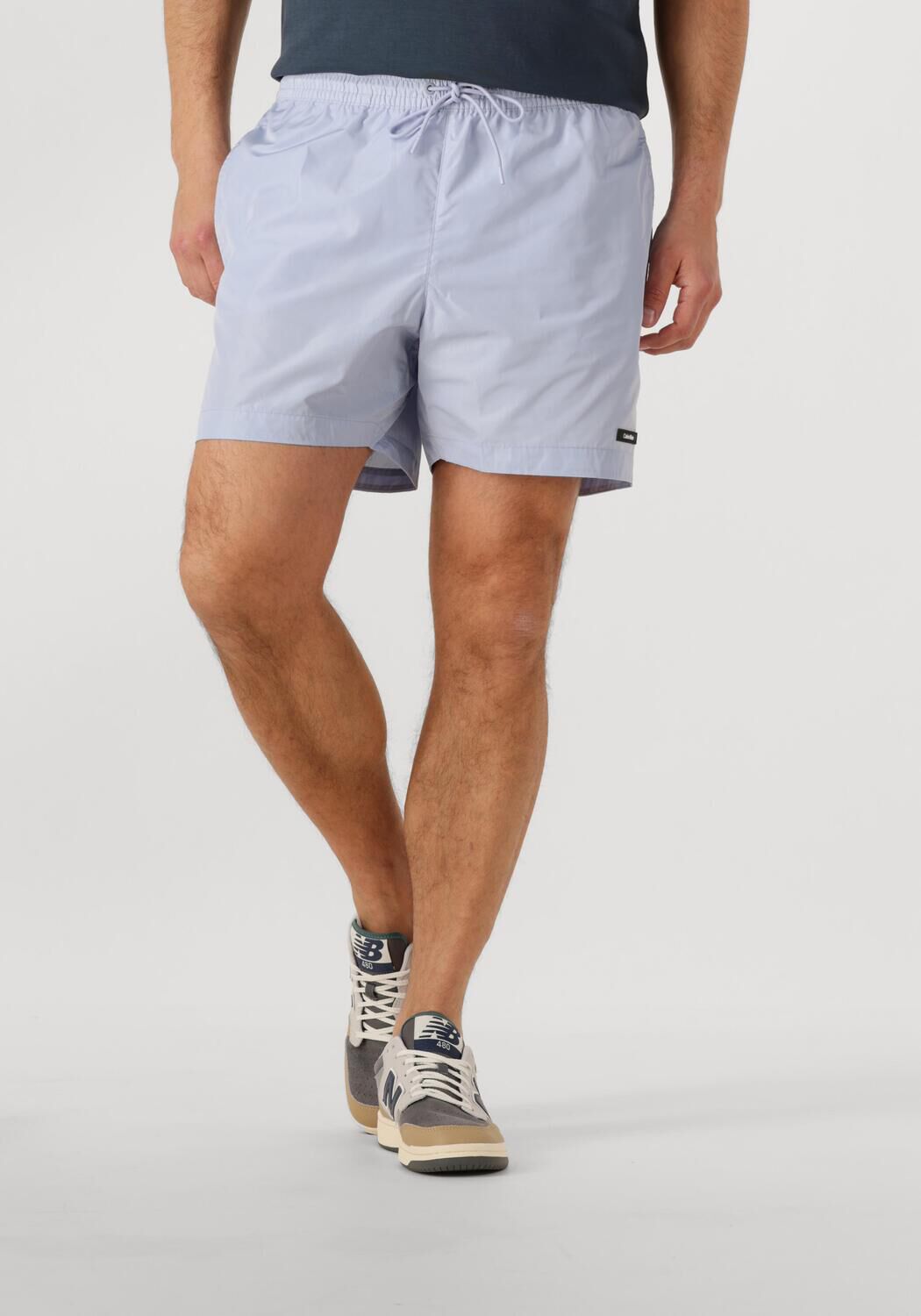 CALVIN KLEIN Heren Zwembroeken Medium Drawstring Lichtblauw