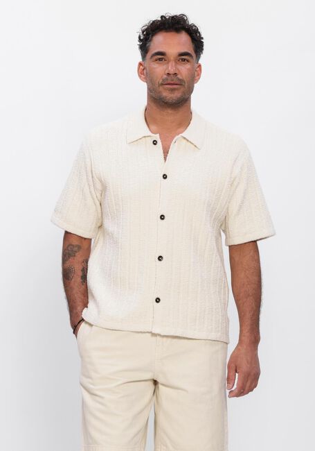 Creme RESTER&Ouml;DS Casual overhemd GEORGE SS SHIRT - large