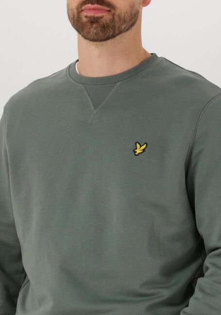 Groene LYLE & SCOTT Trui CREW NECK SWEATSHIRT - large