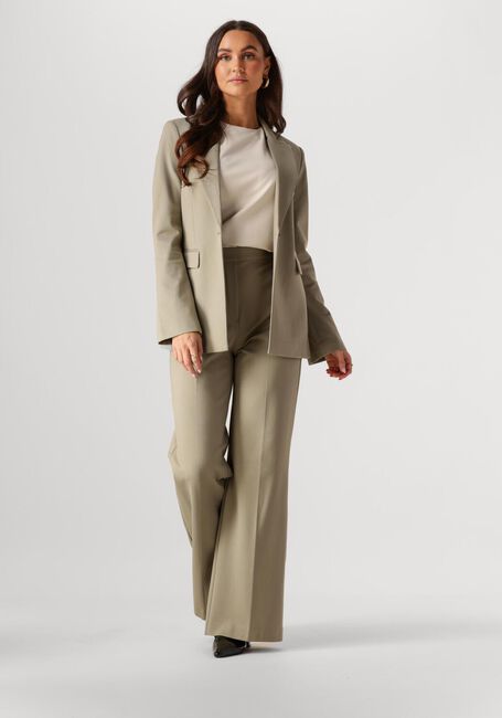 Groene BEAUMONT Flared broek HOPE PANTS - large
