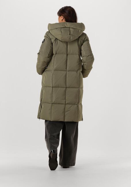 Khaki MOS MOSH Gewatteerde jas NOVA SQUARE DOWN COAT - large