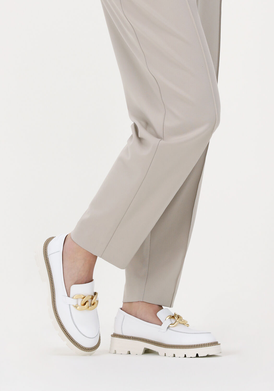 Witte NOTRE-V Loafers 105 373 - large