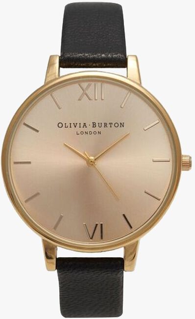 Zwarte OLIVIA BURTON Horloge BIG DIAL - large