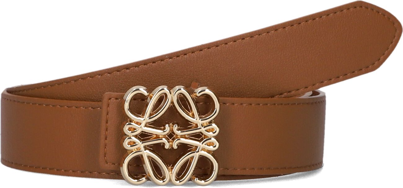 Notre-v Bruine Leren Riem Elegant Accessoire Brown Dames