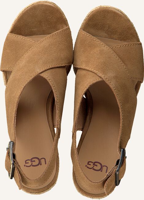Cognac UGG Platte sandalen W HARLOW Cognac UGG Platte sandalen W HARLOW - large