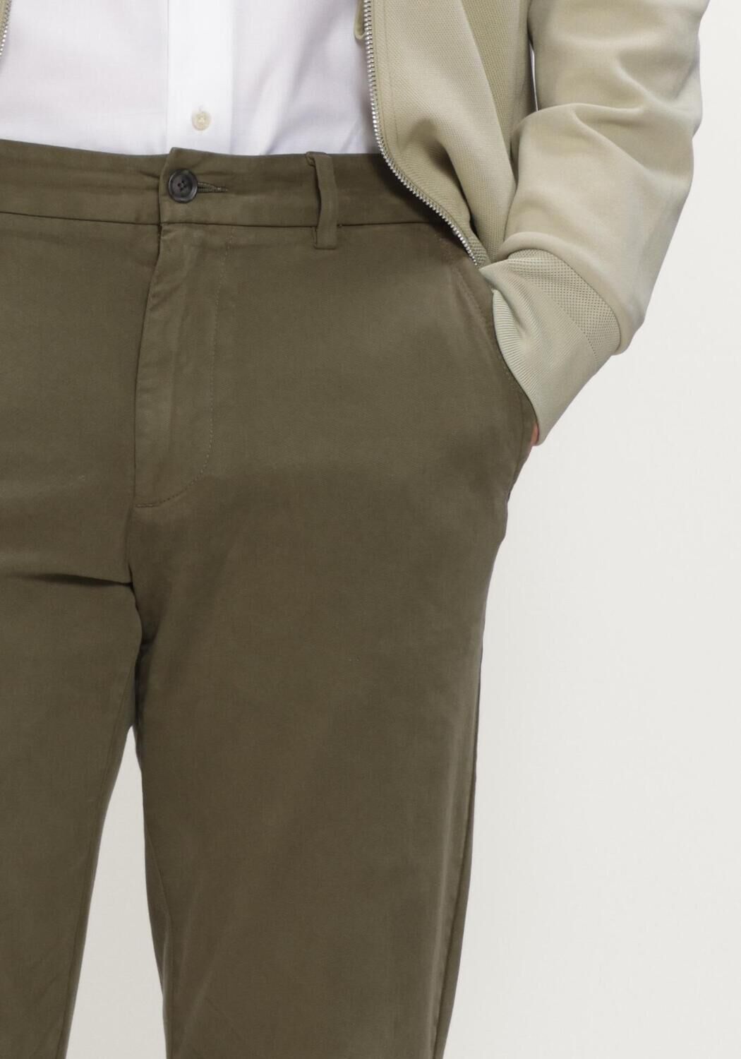 Khaki BOSS BLACK Lange broeken H-KAITON1 - large