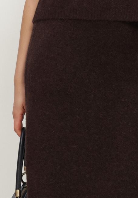 Bruine TWIST & TANGO Rokken ISRAA KNITTED SKIRT - large