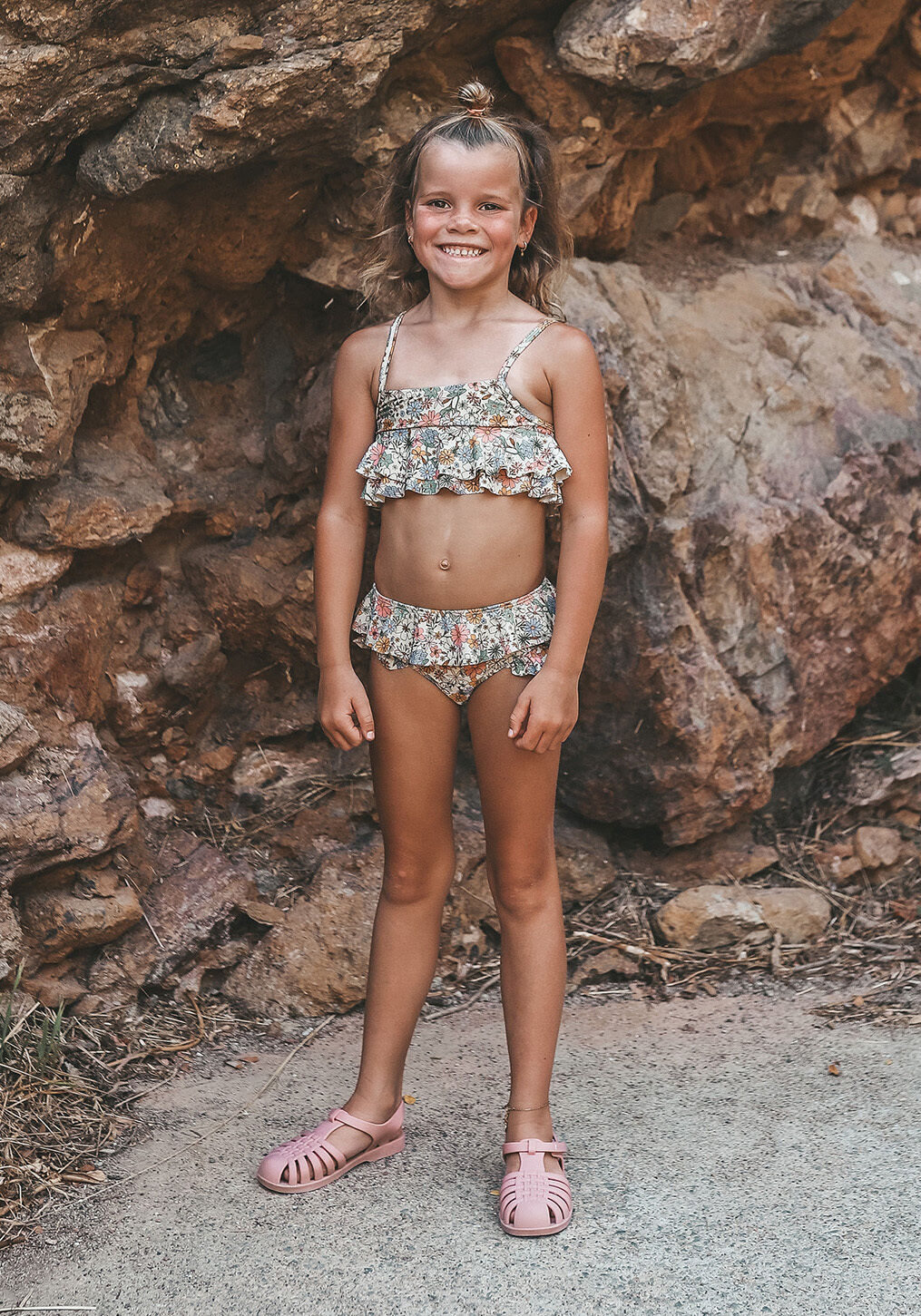 Multi SALTED STORIES Bikini's SPARKLY FLEURS BIKINI - large