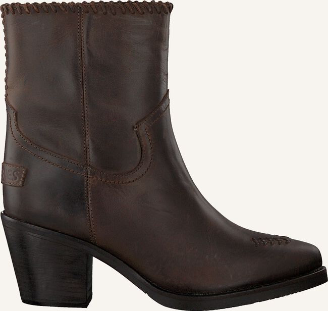 Bruine SHABBIES Enkellaarsjes 183020165 Bruine SHABBIES Enkellaarsjes 183020165 - large