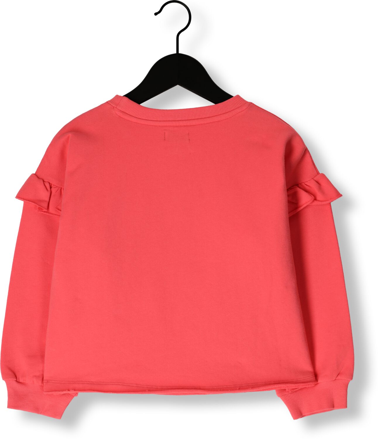 PETIT BLUSH Meisjes Truien & Vesten June Ruffle Sweater Koraal